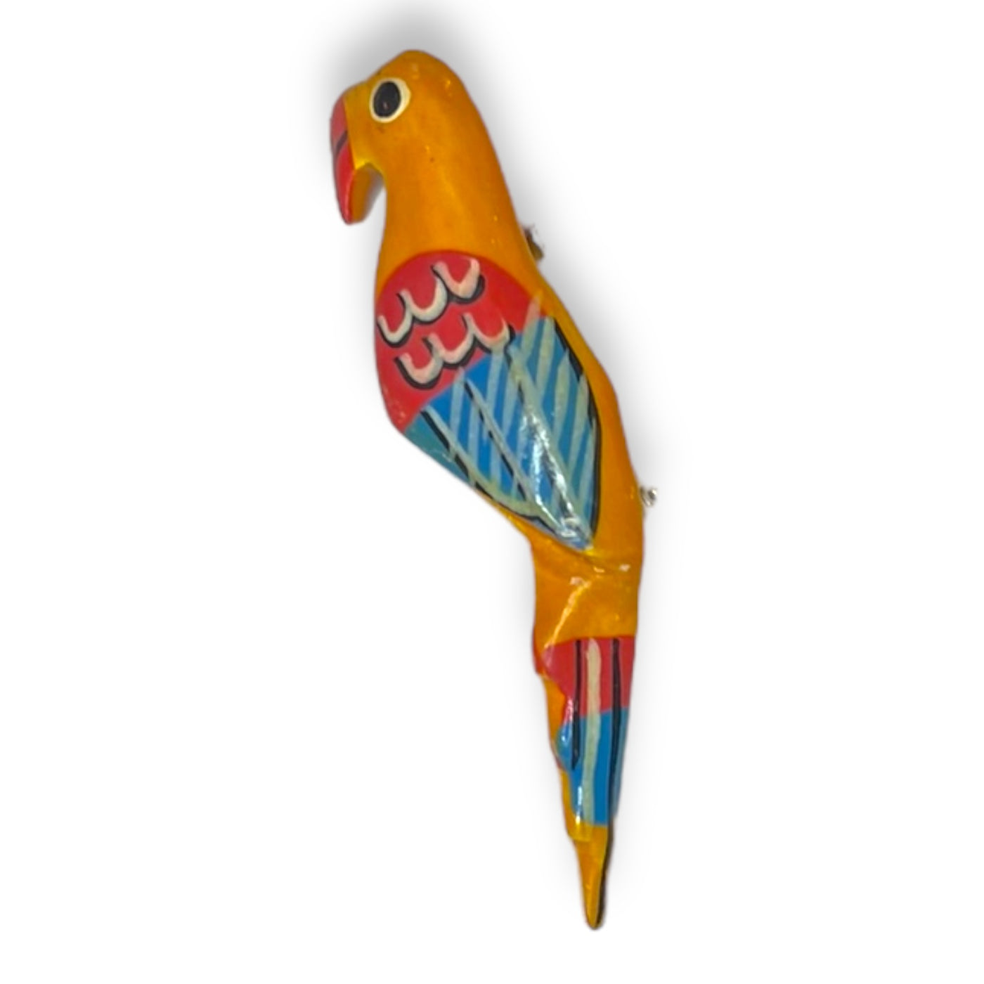 Wood Parrot Pins