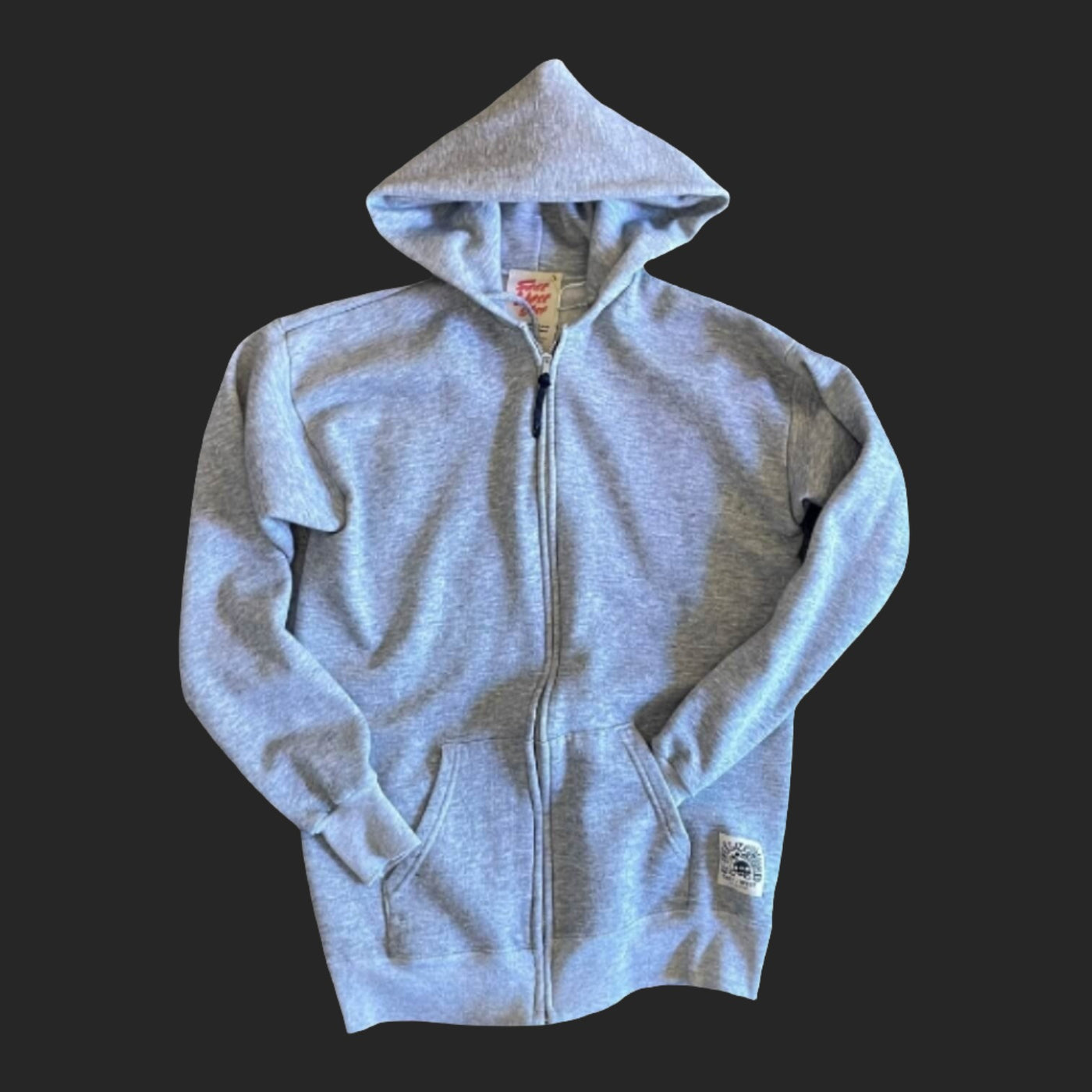 East West Rose Sweatshirt #8.9 Heather Grey Hoodie M