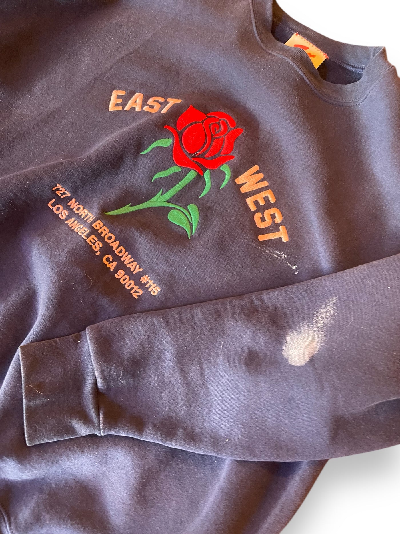 East West Rose Sweatshirt #9.2 Navy XL